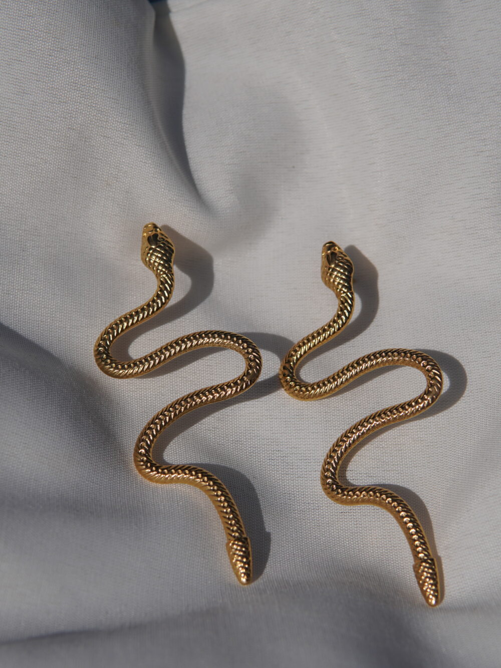 Medusa fülbevaló