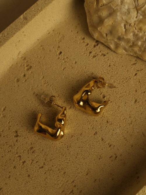 Miri gold fülbevaló