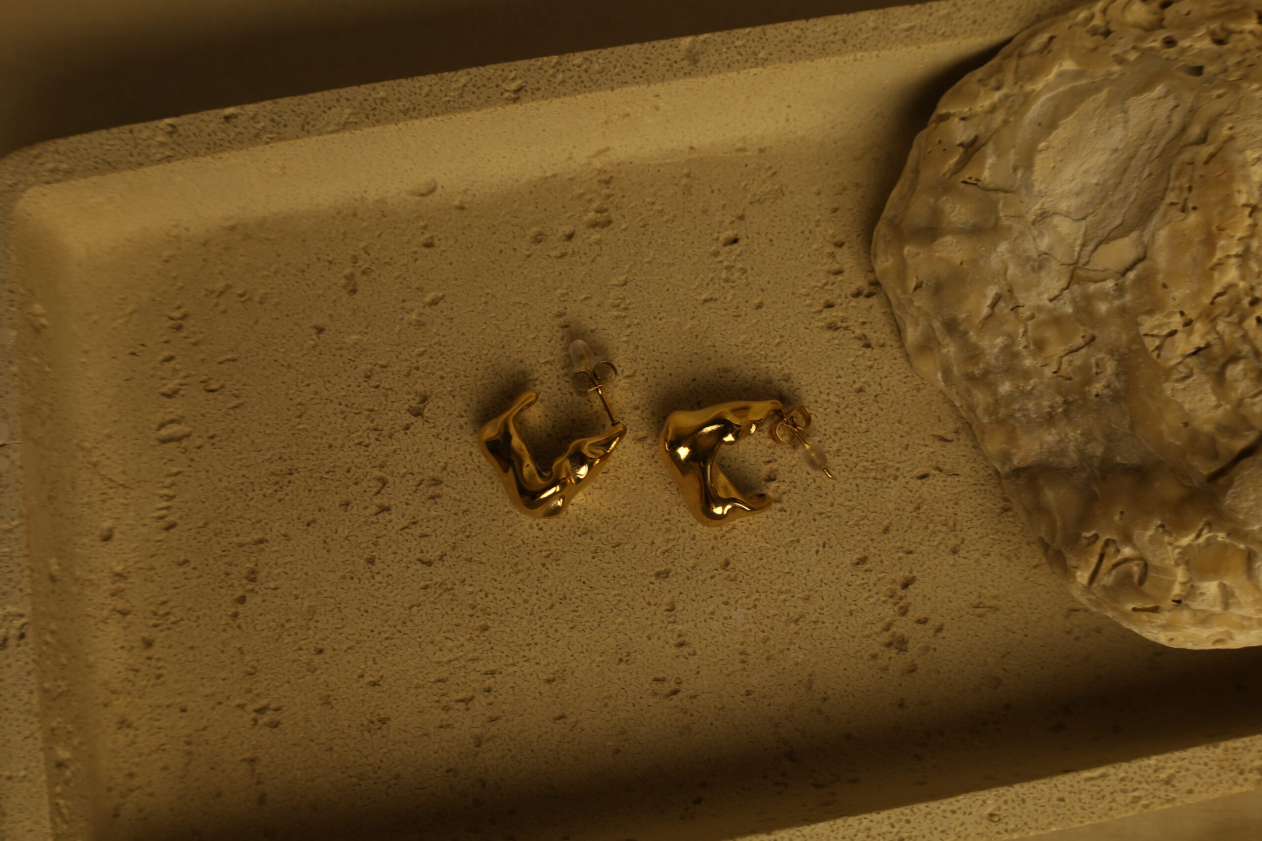 Miri gold fülbevaló - Image 3